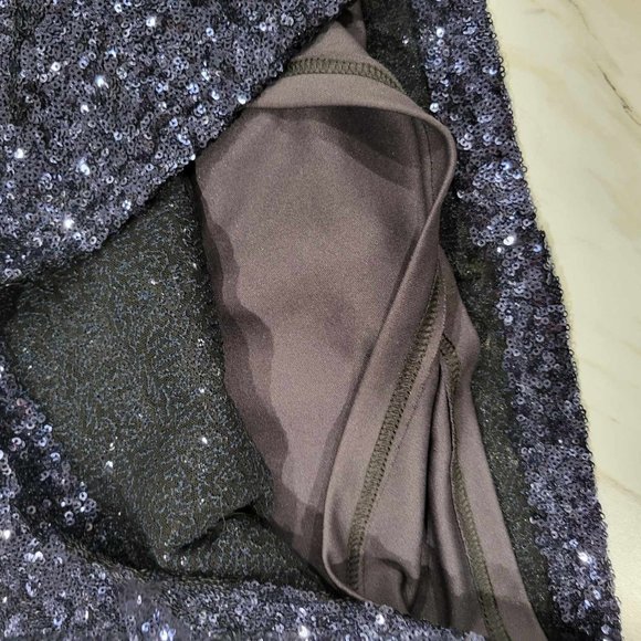 Blue Sequin Dress - Picture 4 of 8